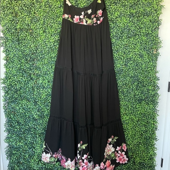 NWT Rococo Sand maxi Silk dress, size Small, gorgeous!! - Picture 2 of 11